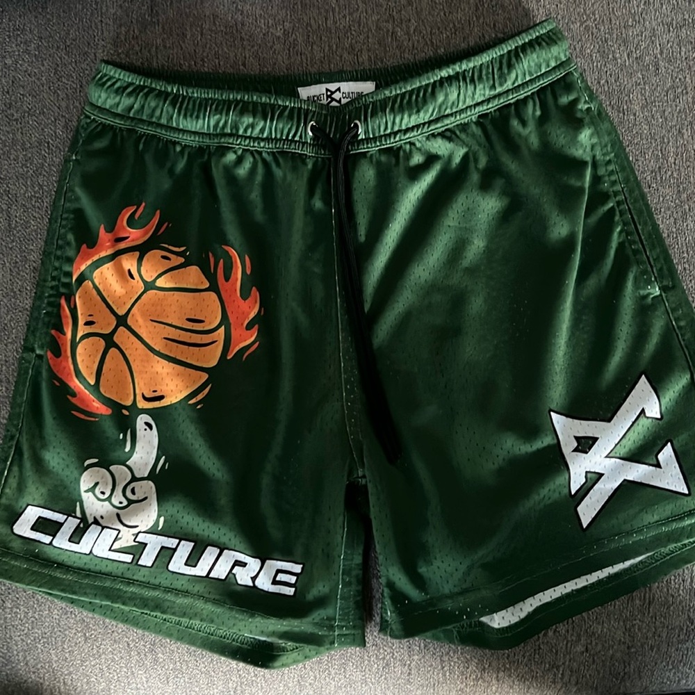 Bucket Culture, Mesh Shorts, Above Knee, Mens Small